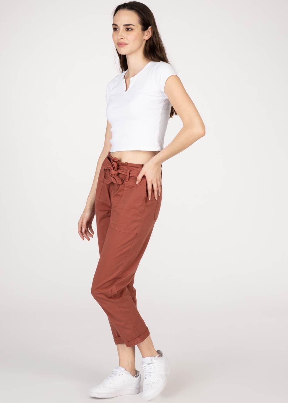 vanilla star crop pants